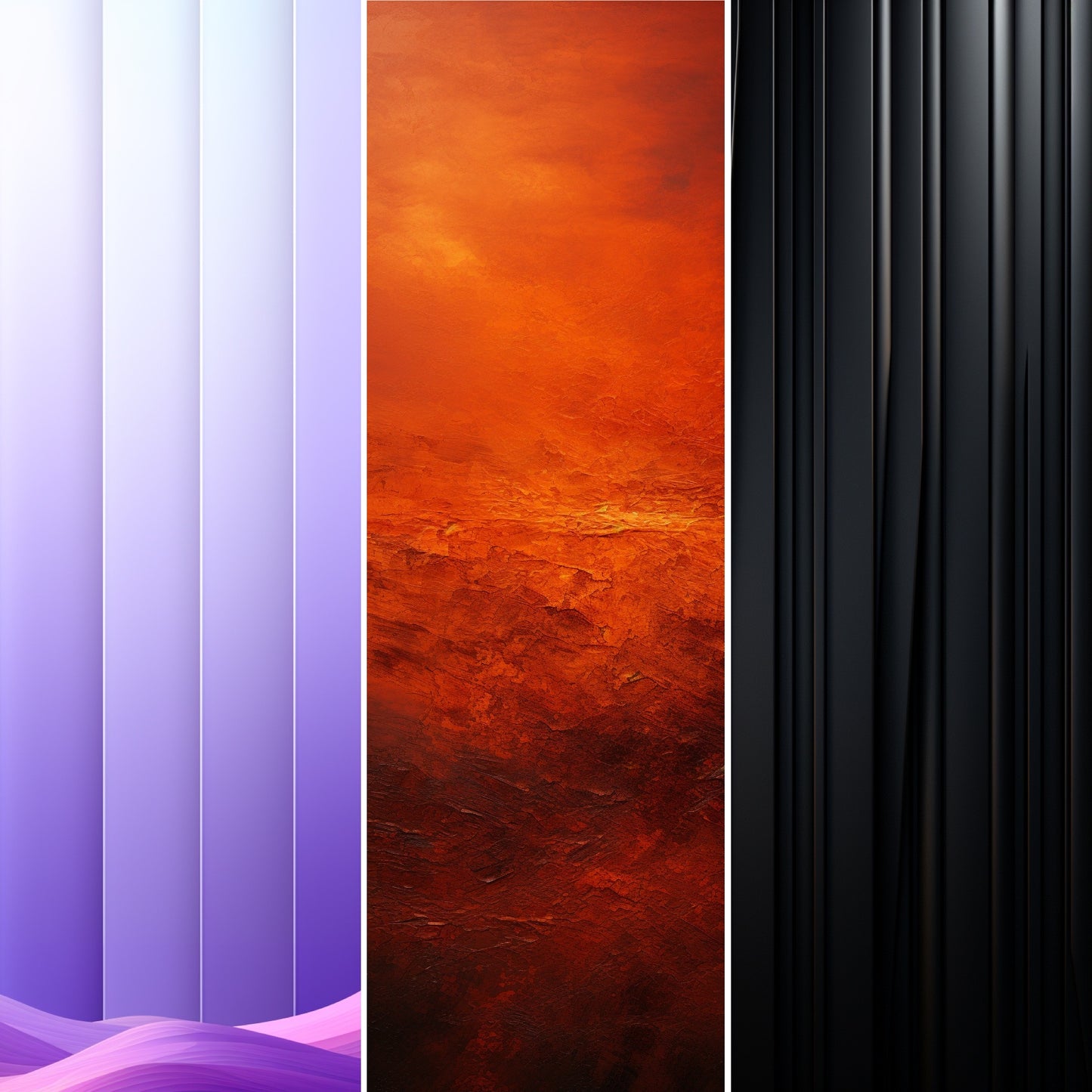 Prism Dreams: Dark Patterns of Colorful Bliss Wallpaper Pack