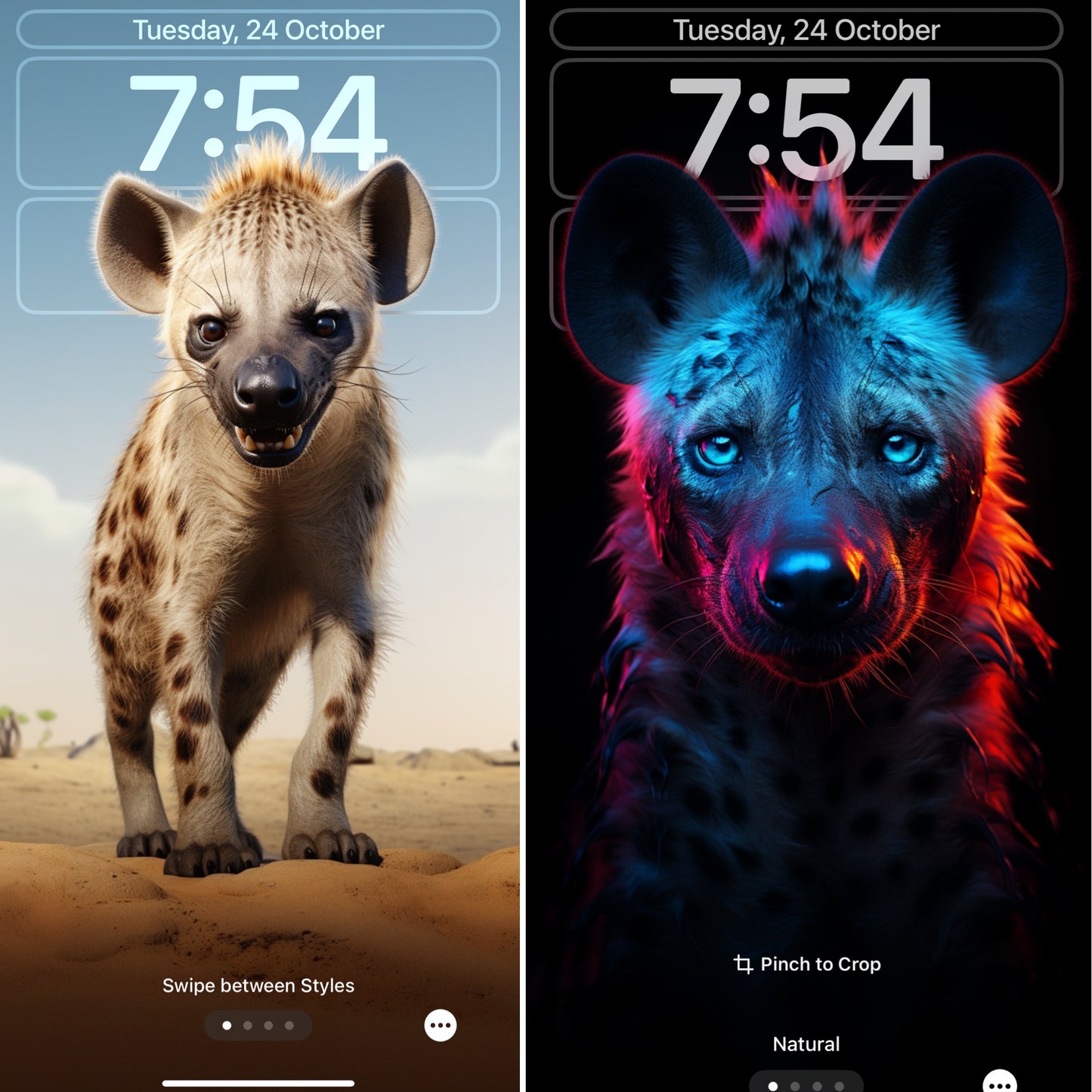 Jungle Jamboree: Hyena Wallpapers for iPhone (Free Download)